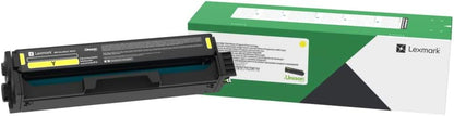 Lexmark C331HC0, C331HK0, C331HM0, C331HY0 CMYK 4-Color High Yield Return Program Toner Cartridge Set for C3326, MC3326, BND02225