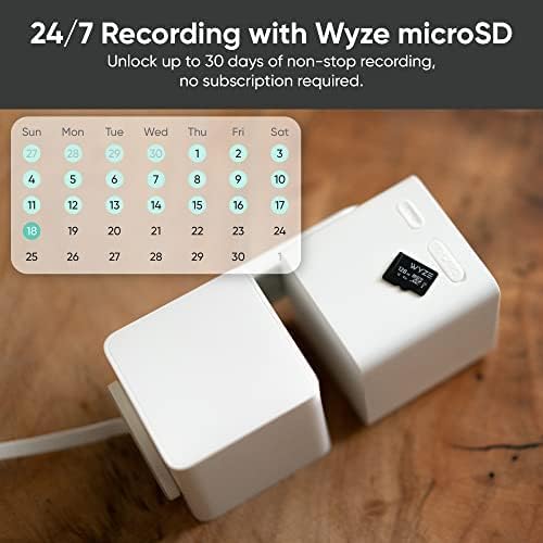 WYZE Cam Pan v3 Indoor/Outdoor IP65 1080P 360° Pan/Tilt/Zoom WiFi Smart Home Security Camera, Motion Tracking for Baby/Pet, Color Night Vision, Works with Alexa&Google Assistant, Free Expert Setup