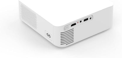 BOSS A5 Portable Projector | 1920×1080 Full HD | 4000 Lumens | Android OS, Wi-Fi & Bluetooth | HDMI, USB, Remote | Ceiling & Floor Mount | 12ft Screen |