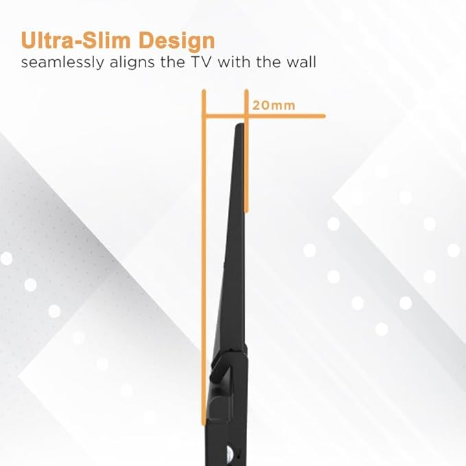 Ultra Slim Flat TV Wall Mount Bracket for LG Electronics LG BX 77 inch Class 4K Smart OLED TV w/AI ThinQ (OLED77BXPUA) Low 1.4" Profile Design, Heavy Duty Steel, Flush to Wall, Simple Install