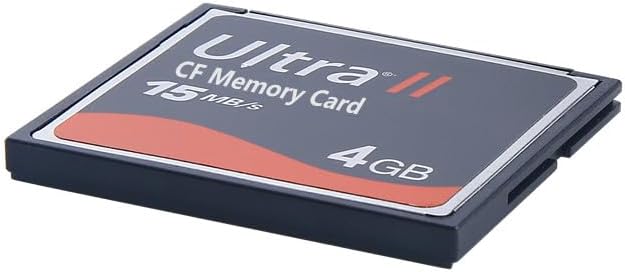 4 GB Ultra II CF Memory Card 15MB/S (SDCFH-004G-A11) 4gb SLR Camera Card for Professional Photographer,Videographer,Enthusiast