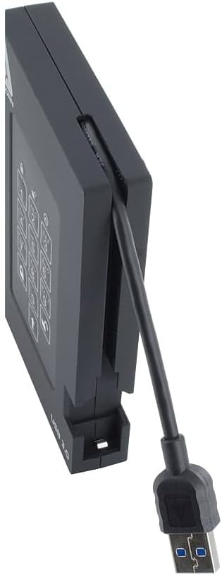Aegis Fortress 2TB USB 3.0 External Hard Drive, Black