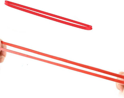 ﻿AMUU Rubber Bands Trash Can rubber bands 50 Pack 8inch Big Large Garbage Can Rubber Bands Elastic Rubber Bands for Office Supplies File Folders Box Books gifts Notebook 5 Colors