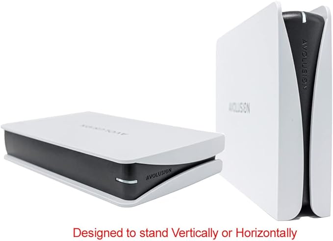 Avolusion PRO-5Y Series 20TB USB 3.0 External Hard Drive for WindowsOS Desktop PC/Laptop (White) (Renewed)