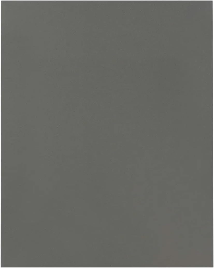 JAM PAPER Custom Printed Semi-Gloss Folders with Round Corner Pockets - Personalized Logo & Text - 12pt C1S - Grey - 250/Pack