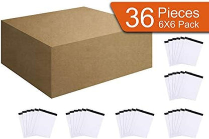 Mintra Office Legal Pads, ((xBasic, 8.5in x 11in, Wide (White), 36pk (6-6pks))