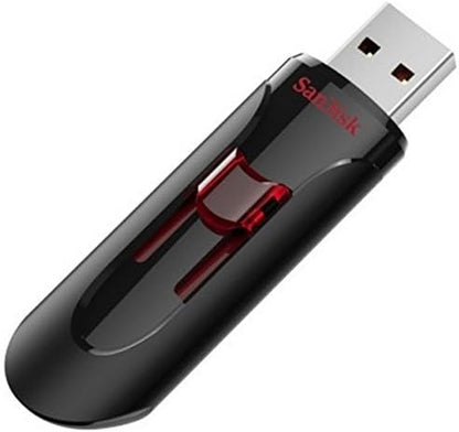 SanDisk 64GB (10 Pack) Cruzer Glide USB 3.0 Flash Drive SDCZ600-064G Bundle with (1) GoRAM Black Lanyard (64GB, 10 Pack)