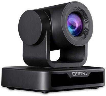 FEELWORLD USB10X USB PTZ Video Conference Camera with 10X Optical Zoom 1080P for Live Streaming Church Business Education Medical Conference Room Camera System