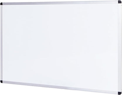 VIZ-PRO Magnetic Dry Erase Monthly Planner, 48 X 36 Inches, Silver Aluminium Frame