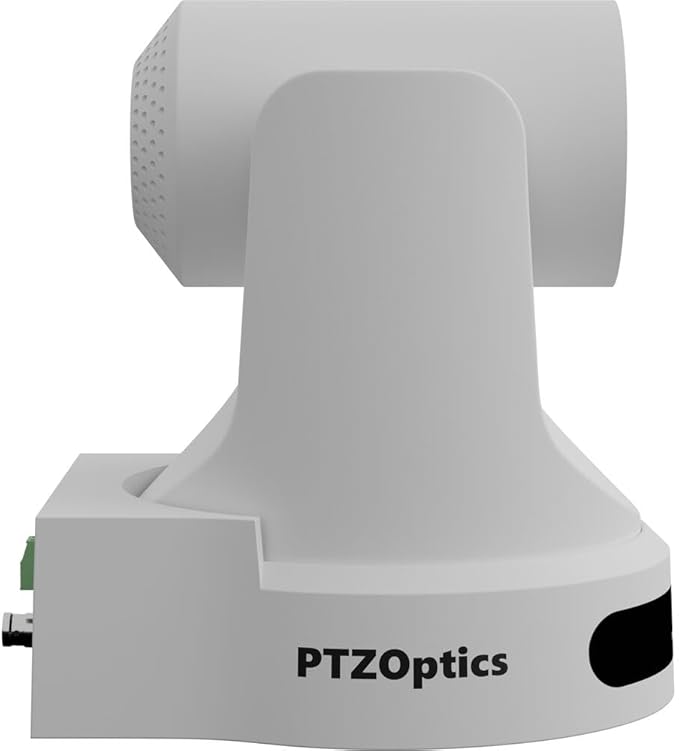 PTZOptics Move SE SDI/HDMI/USB/IP PTZ Camera with 12x Optical Zoom (White) (PT12X-SE-WH-G3) + Lens Cleaning Kit + HDMI Cable + Ethernet Cable + Color Wire Ties