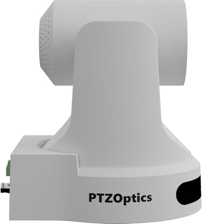 PTZOptics Move SE SDI/HDMI/USB/IP PTZ Camera with 12x Optical Zoom (White) (PT12X-SE-WH-G3) + Lens Cleaning Kit + HDMI Cable + Ethernet Cable + Color Wire Ties