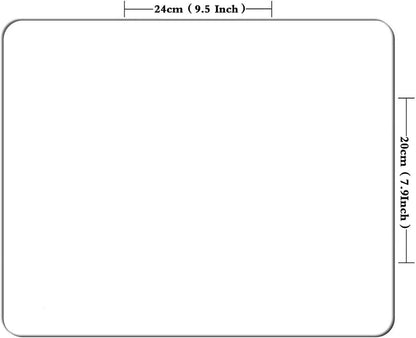 Calendar Mouse pad,2025 Calendar Old Light Blue Background Natural Rubber Quality Creative Gaming Mouse Pad Rectangle Mouse Personalized Desk Mouse Pad 9.5 inch x 7.9 inch