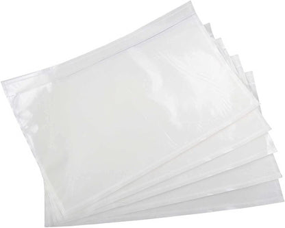 BEUYI Clear 7.5'' x 5.5'' Packing List Envelopes, Shipping Label Pouches/Sleeves (200 Pack)