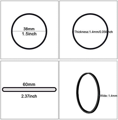 Rubber Bands Size #16 Black Elastic Rubber Band small 600Pcs rubber bands office supplies home Package,Household