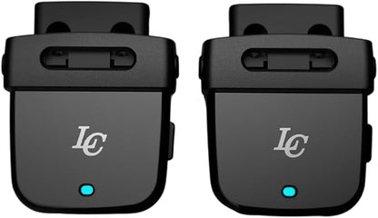 LC LaceClips Smart Activity Tracker - Shoe-Mounted Step Counter for Walking & Sports Performance Monitor - Track 25+ Activities, Jumps & Calories with App - No Subscription Required (Black)