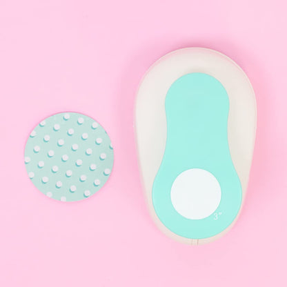 Craftelier - 3 Inch Circle Punch with Lever Press | Shape Hole Puncher for Paper Crafts | Round Hole Punch to Create Scrapbooks, DIY Cards & Journals | Mini Hole Punch for Paper & Cardstock.