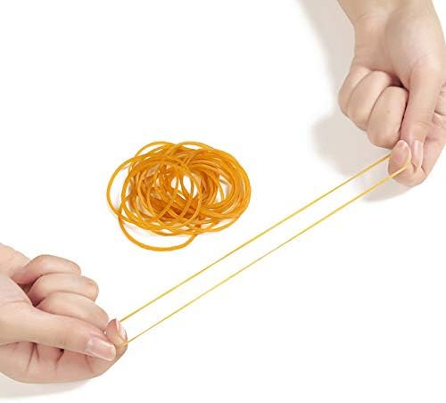 AMUU Rubber Bands 750pcs size 25mm 1 inch rubber bands Small Rubber Band for Office supplies School Home Elastic Band