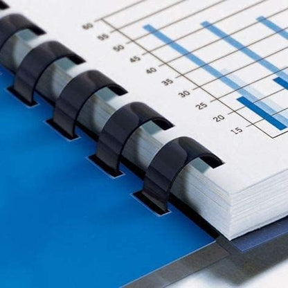 PPE C-12M Binding Machine, 21-Hole, Value Kit 100 PCS 5/16'' Comb Binding Spines, Comb Binding Machine Cerlox Binding Machine