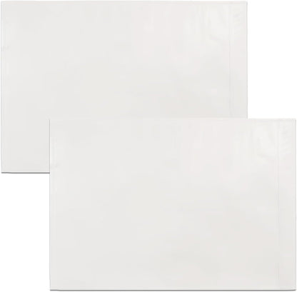 500Pcs Clear Packing List Envelopes, 9.5" x 12" Self-Adhesive Mailing Labels for Envelope, Waterproof Shipping Pouch Enclosed Bags Fit 8.5x11 inch Packing Slip Invoice Sleeves