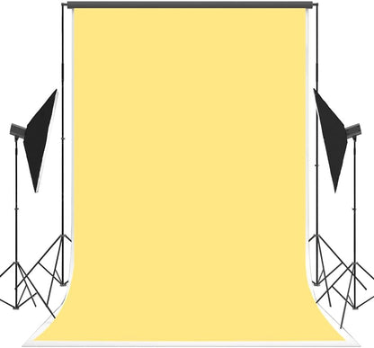 5X7ft Yellow Backdrop Background for Portrait Photography Photo Booth Backdrop for Photoshoot Background