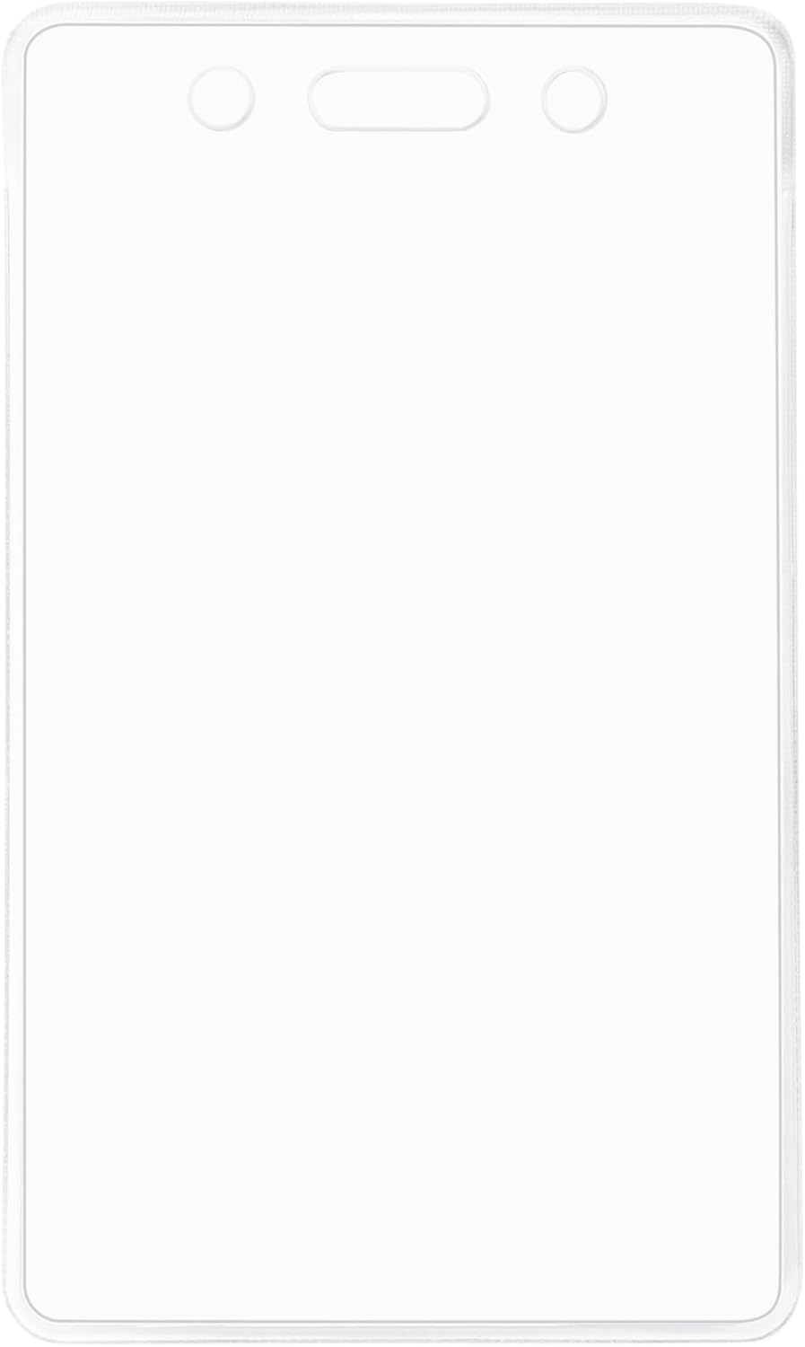 Amazon Basics ID Badge Holders, Vertical Clear Plastic 2.55" x 4.41", Pack of 1600