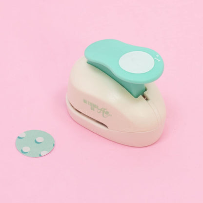 Craftelier - 1 Inch Circle Punch with Lever Press | Shape Hole Puncher for Paper Crafts | Round Hole Punch to Create Scrapbooks, DIY Cards & Journals | Mini Hole Punch for Paper & Cardstock.