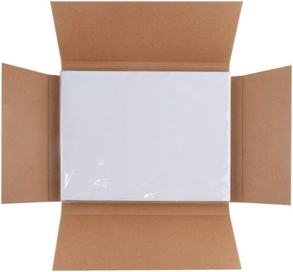 L LIKED 50 Full Sheet Self Adhesive Shipping Labels 8.5 x 11 Inches, Address Labels for Laser & Inkjet Printers (50 Sheets)