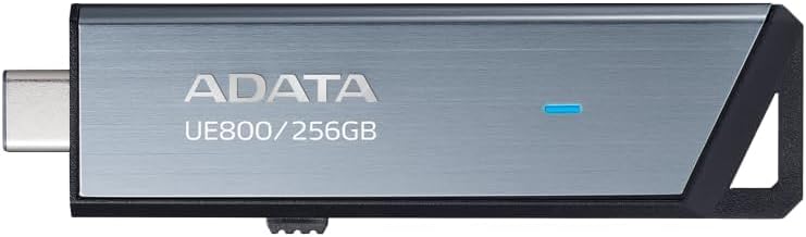 ADATA Elite UE800 512GB USB-C USB 3.2 Gen2 Flash Drive Up to 1000MB/s Read/Write (AELI-UE800-512G-CSG)