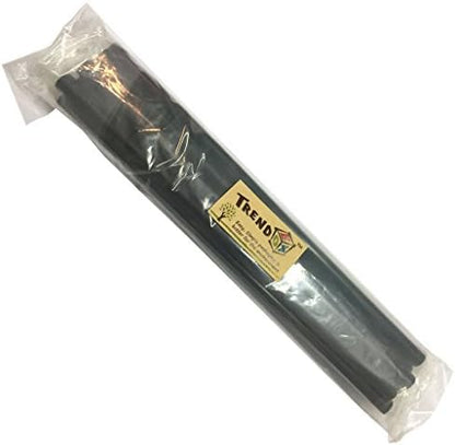 TRENDBOX Pack of 10 Black 7mmx200mm - Hot Melt Glue Sticks Strips Melting Adhesive for Handmade Craft DIY Home Office Project Craftwork Fix & Repairs