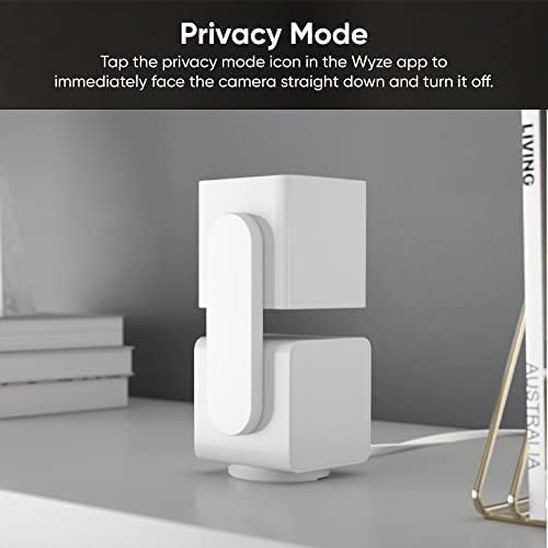 WYZE Cam Pan v3 Indoor/Outdoor IP65 1080P 360° Pan/Tilt/Zoom WiFi Smart Home Security Camera, Motion Tracking for Baby/Pet, Color Night Vision, Works with Alexa&Google Assistant, Free Expert Setup