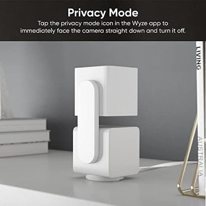 WYZE Cam Pan v3 Indoor/Outdoor IP65 1080P 360° Pan/Tilt/Zoom WiFi Smart Home Security Camera, Motion Tracking for Baby/Pet, Color Night Vision, Works with Alexa&Google Assistant, Free Expert Setup