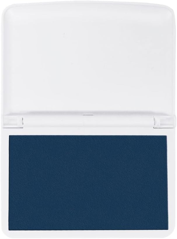 COLOP Make Series, Ink Stamp Pads, with Non-Toxic Premium Ink, Water-Based Acid-Free (Noble Blue, Make 1-1-15/16" x 3-1/2")