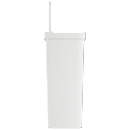 iTouchless Prime 13.2 Gallon Sensor Trash Can, Slim and Space-Saving, Durable Dent-Proof Construction, Automatic Bin White Color Great for Kitchen, Home, Office, Business, Garage, Plastic