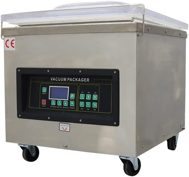 INTSUPERMAI DZ-450 Desktop Single Chamber Vacuum Packaging Machine Deepen Vacuum Champer Desktop Vacuum Sealing Machine Packaging Sealer 110V