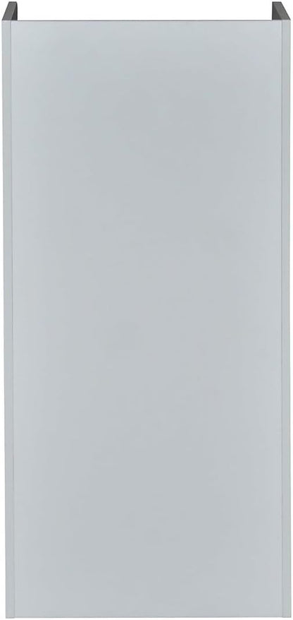 Flash Furniture Wood Tray Top Receptacle, Set of 1, Gray