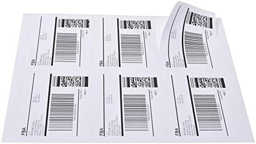 9527 Product 6-UP Shipping Labels, 3-1/3 x 4 Address Labels 150 Labels, 25 Sheets Compatible Laser/Ink Jet (25 Sheets)