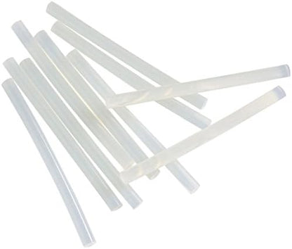 TrendBox Pack of 20 Clear 7mmx270mm - Hot Melt Glue Sticks Strips 7mmx270mm Melting Adhesive for Handmade Craft DIY Home Office Project Craftwork Fix & Repairs