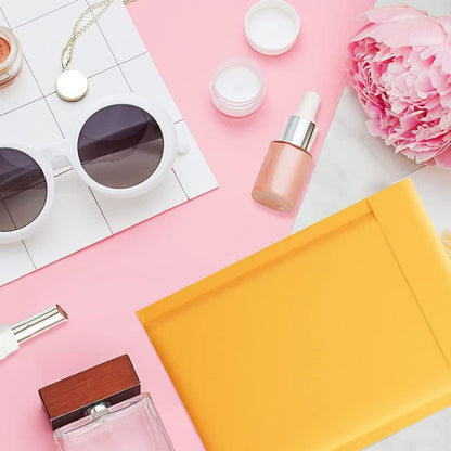 packbabol Kraft Bubble Mailers 6x10 Inch 100 Pcs,Small Self-Sealing Mail Shipping Bags,Yellow Padded Envelopes #0