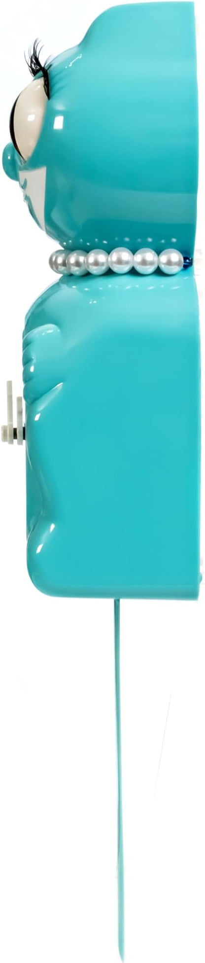 Vibrant Blue Turquoise Lady Kit-Cat