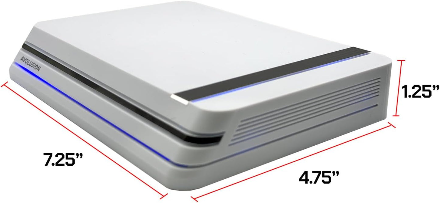 Avolusion PRO-X Series USB 3.0 External Hard Drive for WindowsOS Desktop PC/Laptop (White) - (22TB) (Renewed)