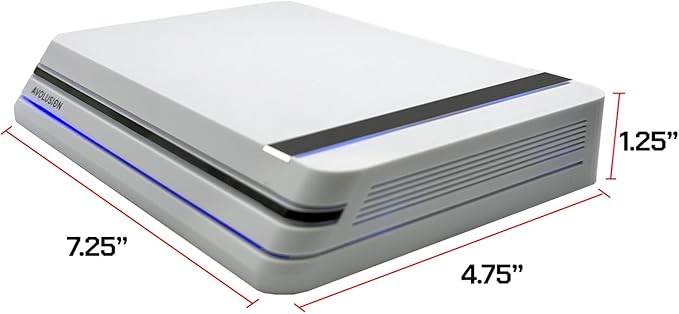 Avolusion PRO-X Series USB 3.0 External Hard Drive for WindowsOS Desktop PC/Laptop (White) - 2 Year Warranty (20TB) (Renewed)