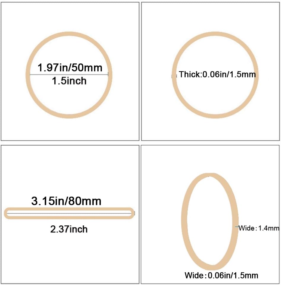 Rubber Bands Size#19 about 0.5lbs 500pcs Beige Elastic Rubber Bands Office Supplies