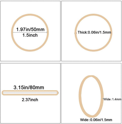 Rubber Bands Size#19 about 0.5lbs 500pcs Beige Elastic Rubber Bands Office Supplies