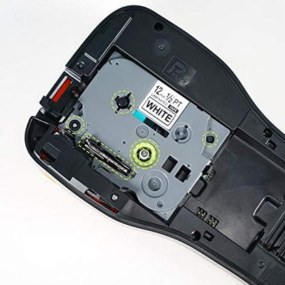 1PK Black on Yellow Extra Strength Laminated Label Tape Compatible for Brother P-Touch TZe-S611 TZ S611 Tze S611(6mm x 8m)