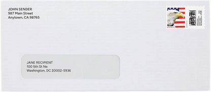Bald Eagle NetStamps 1200-Pack (50 Sheets) Printable Postage Labels (Stamps.com Subscription Required) - Print Approved Postage - Inkjet & Laser Printers - Business, Personal, Home