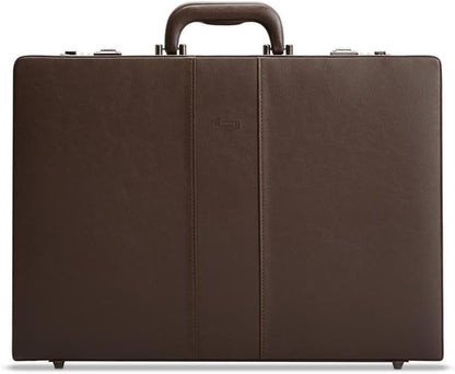 Solo New York Attache - Carrying Case with Combination Lock, Business Brief, Large Main Compartment - Grand Central