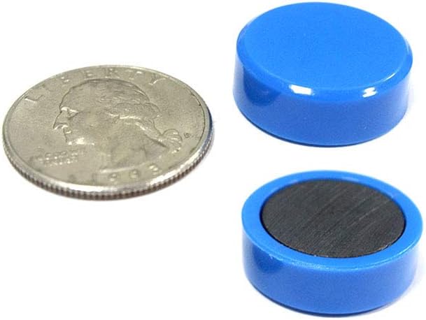 Qualsen Fridge Magnets, 100pcs Small Refrigerator Magnets for Whiteboard, Kids, Mini Cute Magnet for Locker, White Board, Kitchen, Office, Classroom (10 Colorful)