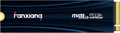 fanxiang 2TB NVMe SSD PCIe Gen 4 Gaming SSD for PS5, Up to 7100MB/s M.2 2280 SSD Compatible with PS5 Storage Expansion, Internal Solid State Drive for Gamers, Professionals, Creators S880E