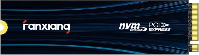 fanxiang 500GB NVMe SSD PCIe Gen 4 Gaming SSD for PS5, Up to 6300MB/s M.2 2280 SSD Compatible with PS5 Storage Expansion, Internal Solid State Drive for Gamers, Professionals, Creators S880E