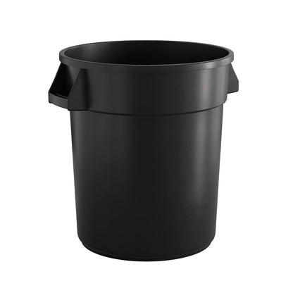 20 Gallon Black Round Commercial Trash Can